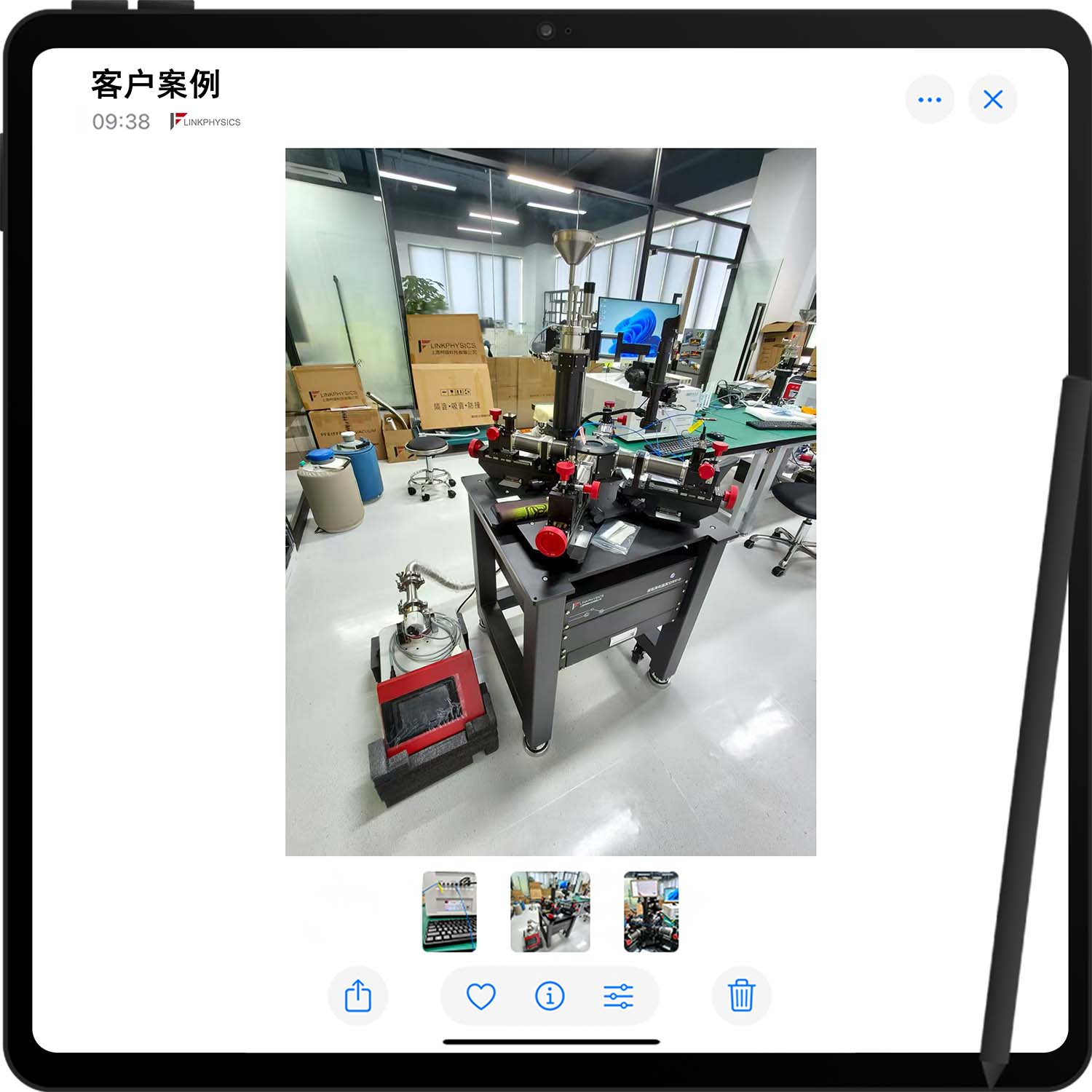 2025年8月上海某公司在上海柯舜购买的PSM-LN2液氮高低温探针台交付完成